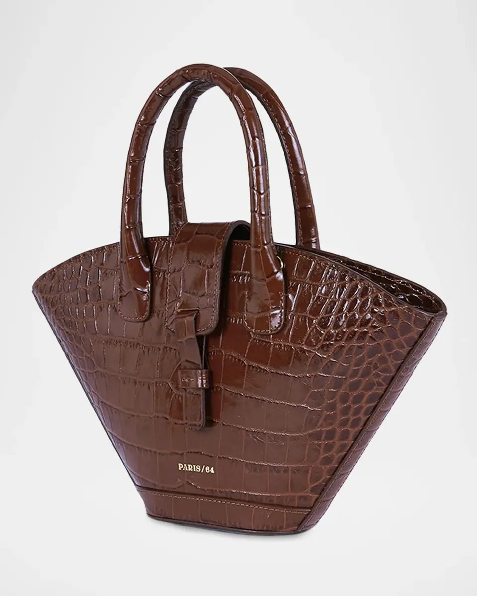 PARIS/64 Mini Lumire Embossed Leather Top-Handle Bag | Thumbnail 3 PARIS/64 Mini Lumire Embossed Leather Top-Handle Bag | Thumbnail 3