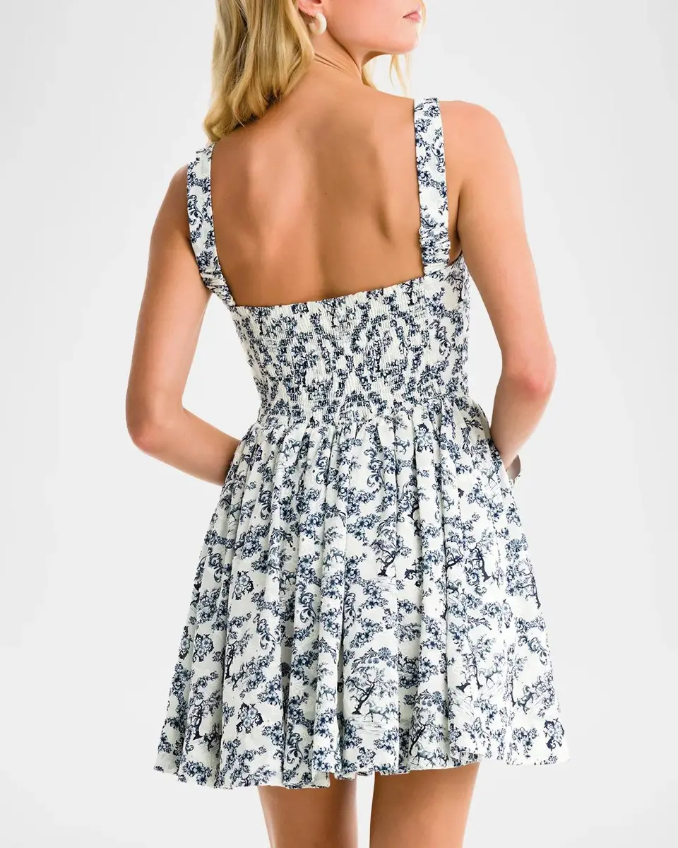 Agua Bendita Amonita Celinna Mini Dress | Thumbnail 3 Agua Bendita Amonita Celinna Mini Dress | Thumbnail 3