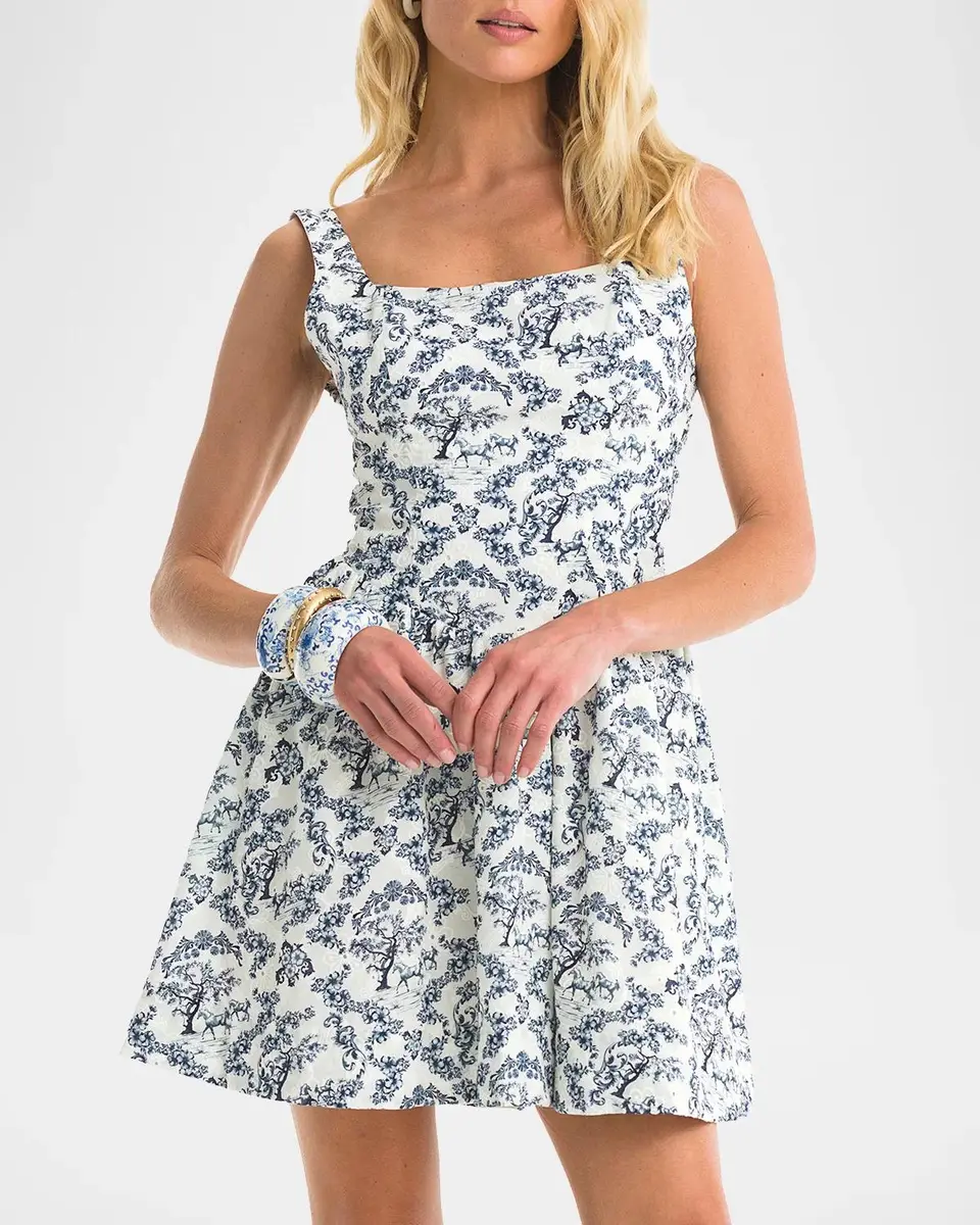 Agua Bendita Amonita Celinna Mini Dress | Thumbnail 4 Agua Bendita Amonita Celinna Mini Dress | Thumbnail 4