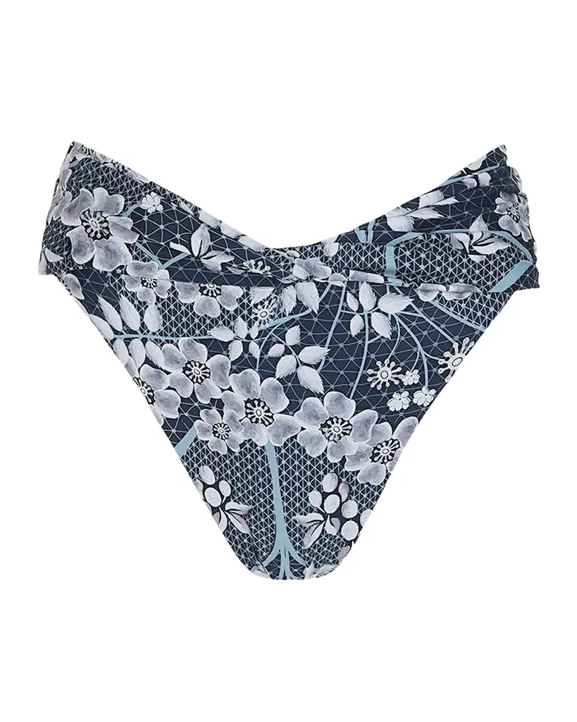 Agua Bendita Lily Glazia Embellished Bikini Bottom