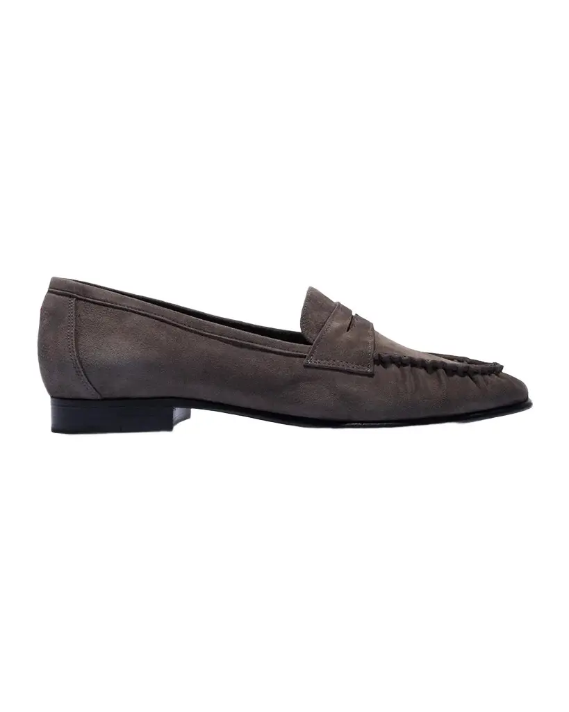 Aldous 40MM Suede Penny Loafers