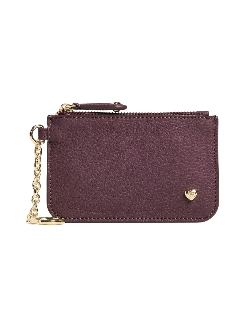 Stoney Clover Lane Brighton Pebbled Leather Key Chain Wallet