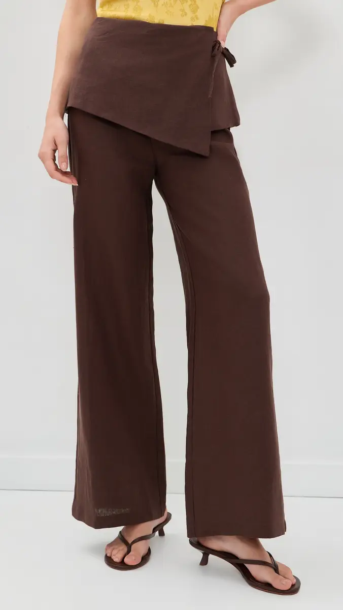 Faithfull Paulina Linen Pants | Thumbnail 2 Faithfull Paulina Linen Pants | Thumbnail 2