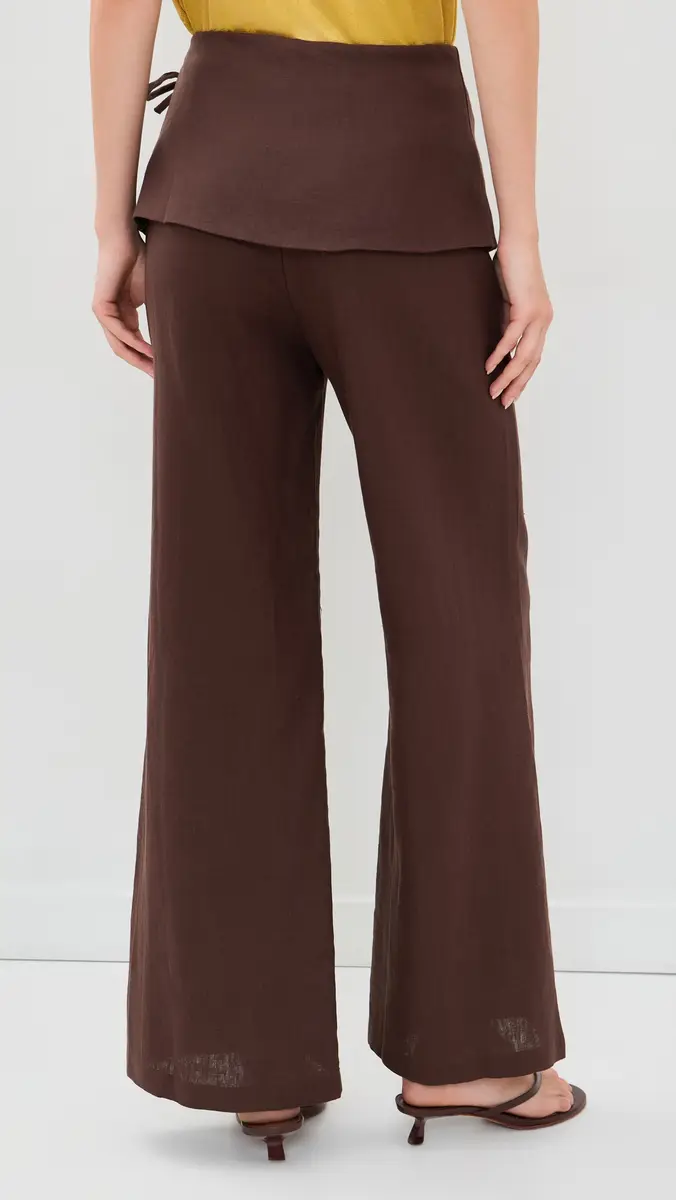 Faithfull Paulina Linen Pants | Thumbnail 3 Faithfull Paulina Linen Pants | Thumbnail 3