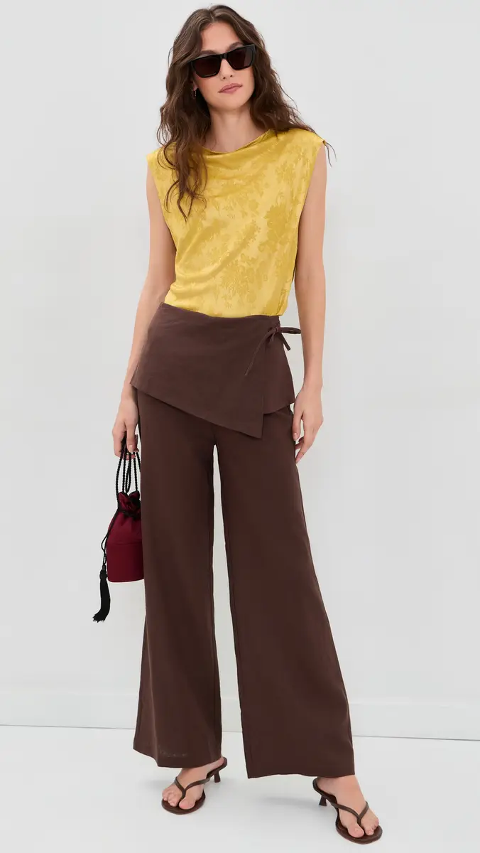 Faithfull Paulina Linen Pants | Thumbnail 5 Faithfull Paulina Linen Pants | Thumbnail 5