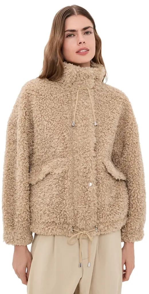 Ba&sh Sonjo Faux Fur Coat