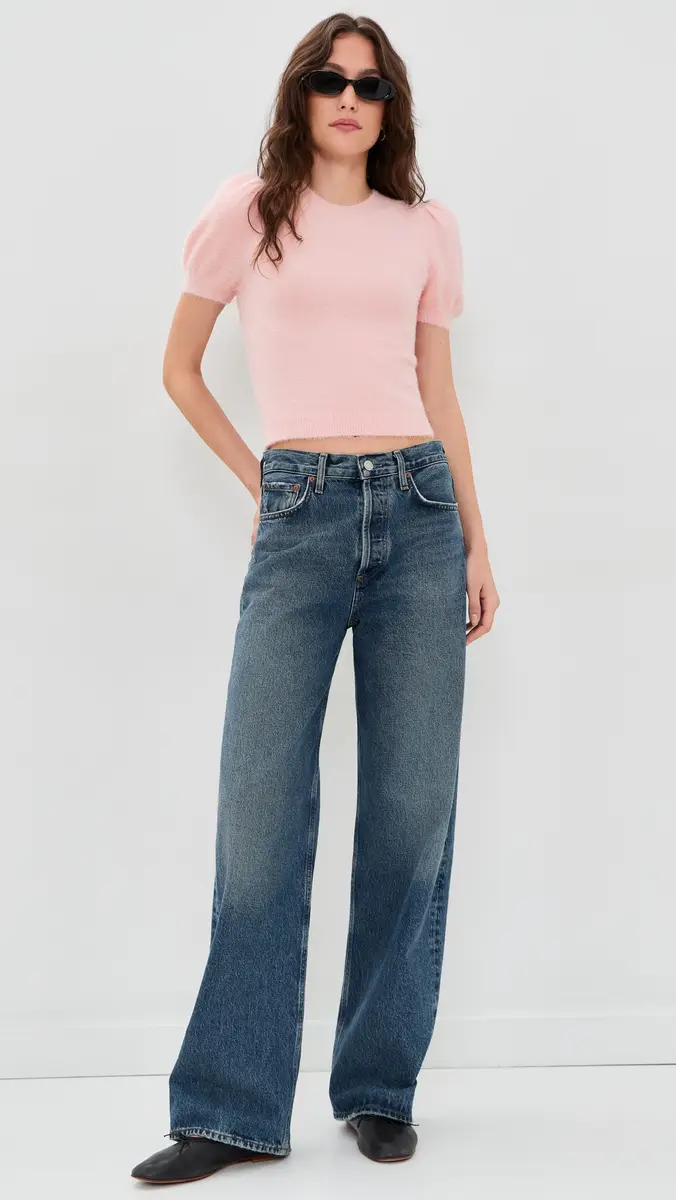 Alice + Olivia Ciara Puff Sleeve Sweater | Thumbnail 5 Alice + Olivia Ciara Puff Sleeve Sweater | Thumbnail 5