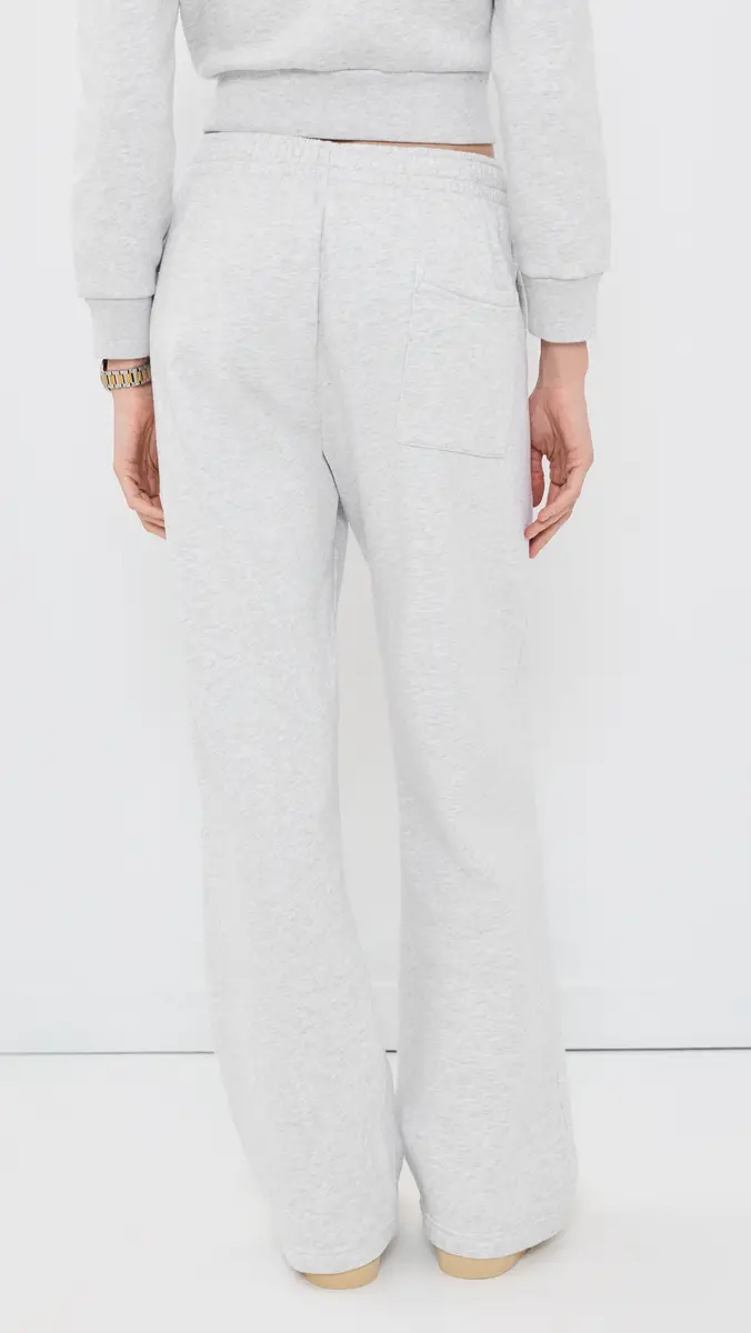 Sporty & Rich Basilo Club Script Wide Sweatpants | Thumbnail 3 Sporty & Rich Basilo Club Script Wide Sweatpants | Thumbnail 3