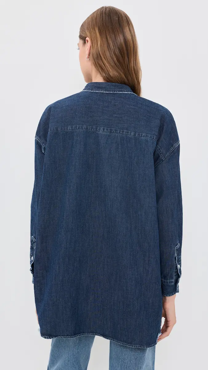FRANK & EILEEN Oversized Denim Button Up Shirt | Thumbnail 3 FRANK & EILEEN Oversized Denim Button Up Shirt | Thumbnail 3