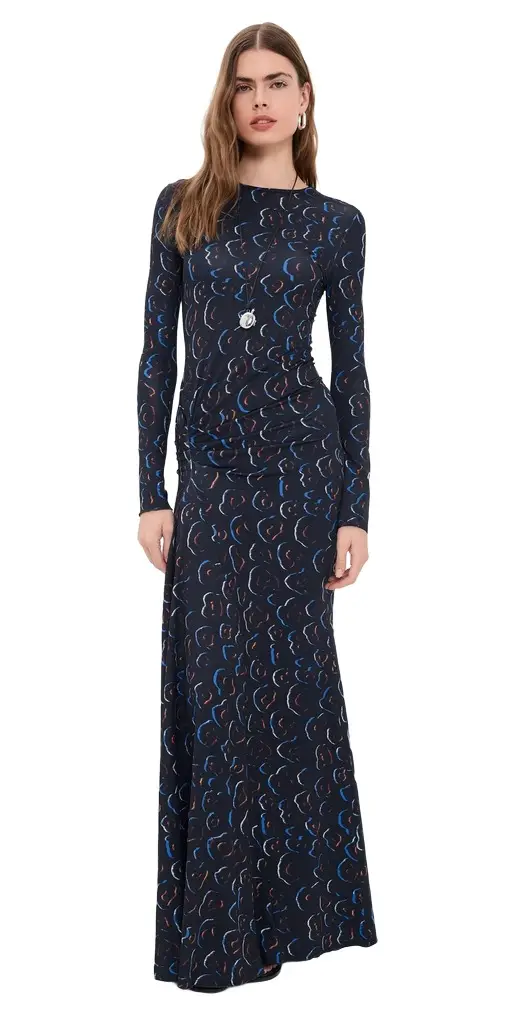 EYWASOULS MALIBU Annie Long Sleeve Dress