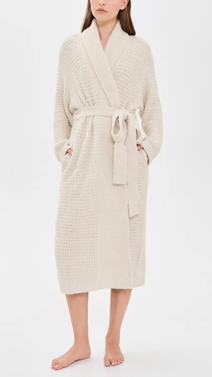 Eberjey Boucle Waffle Knit Robe | Thumbnail 2 Eberjey Boucle Waffle Knit Robe | Thumbnail 2