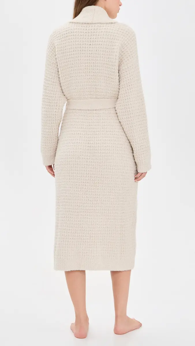 Eberjey Boucle Waffle Knit Robe | Thumbnail 3 Eberjey Boucle Waffle Knit Robe | Thumbnail 3