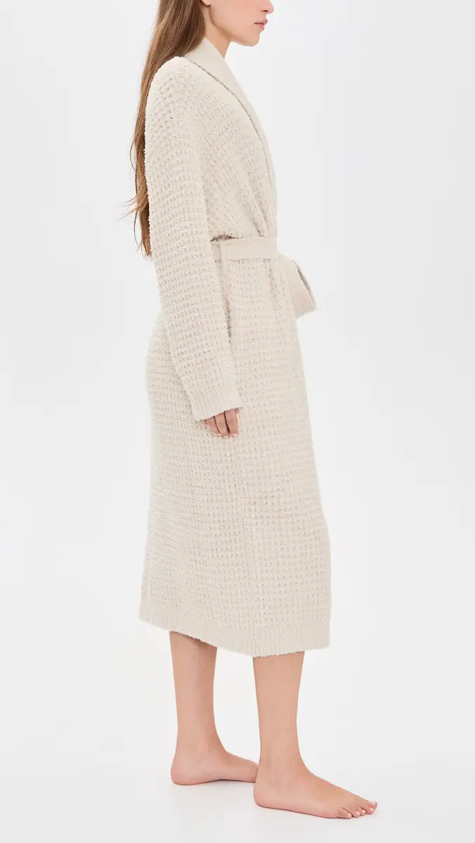 Eberjey Boucle Waffle Knit Robe | Thumbnail 4 Eberjey Boucle Waffle Knit Robe | Thumbnail 4