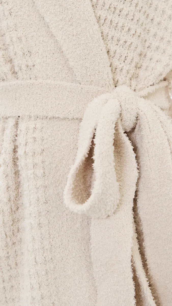 Eberjey Boucle Waffle Knit Robe | Thumbnail 6 Eberjey Boucle Waffle Knit Robe | Thumbnail 6