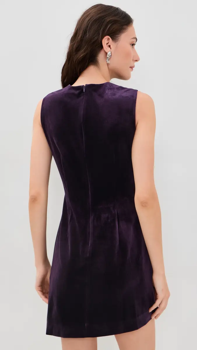 Shoshanna Lee Velvet Dress | Thumbnail 3 Shoshanna Lee Velvet Dress | Thumbnail 3