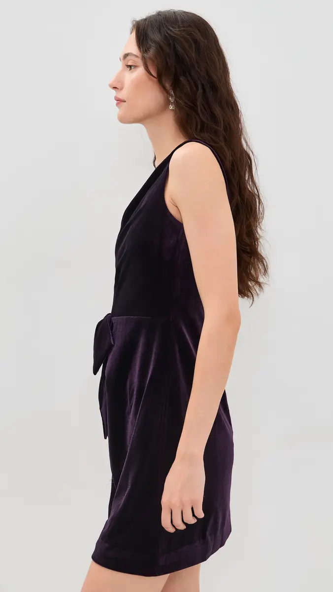 Shoshanna Lee Velvet Dress | Thumbnail 4 Shoshanna Lee Velvet Dress | Thumbnail 4