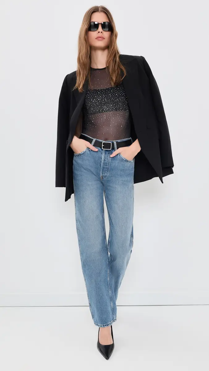 Alice + Olivia Bandeau Embellished Thong Bodysuit | Thumbnail 5 Alice + Olivia Bandeau Embellished Thong Bodysuit | Thumbnail 5
