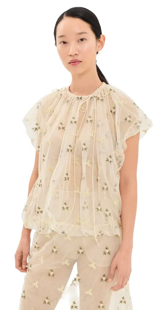 Gathered Cord Top