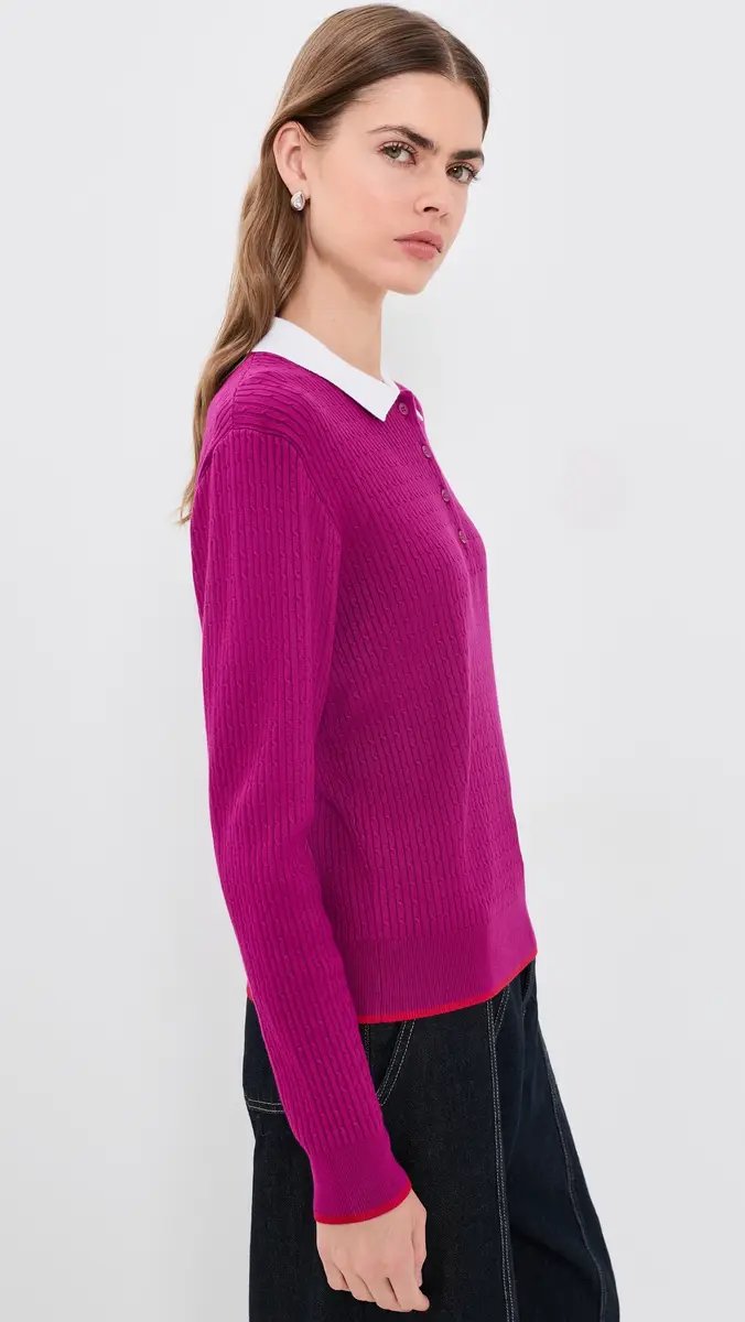 Terez Knit Polo Top | Thumbnail 4 Terez Knit Polo Top | Thumbnail 4