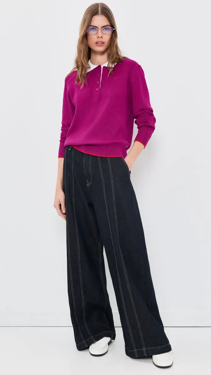 Terez Knit Polo Top | Thumbnail 5 Terez Knit Polo Top | Thumbnail 5