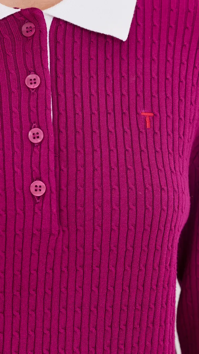 Terez Knit Polo Top | Thumbnail 6 Terez Knit Polo Top | Thumbnail 6