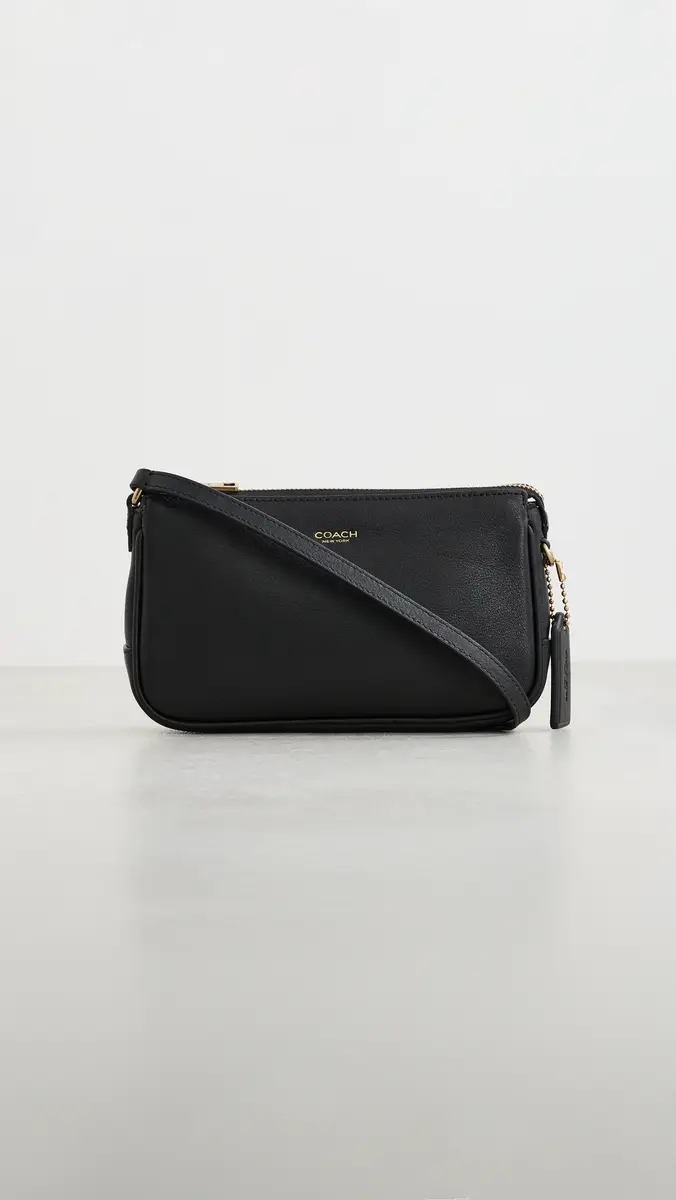 Coach Black Plaza 18 Pouchette | Thumbnail 2 Coach Black Plaza 18 Pouchette | Thumbnail 2