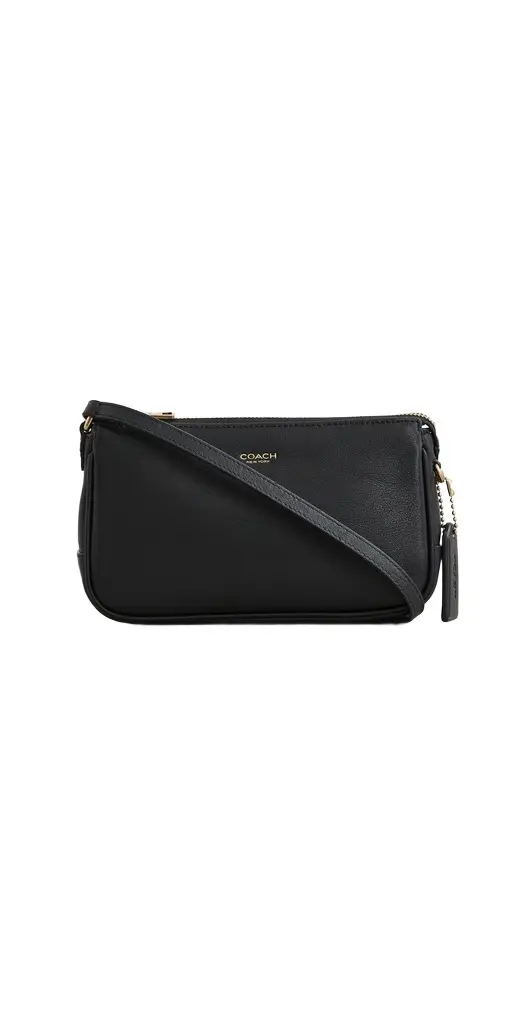 Coach Black Plaza 18 Pouchette