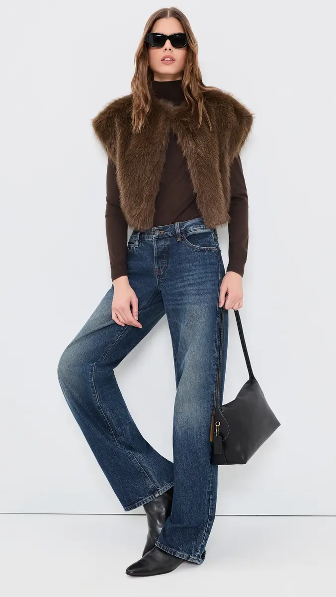 Misa Kira Faux Fur Vest | Thumbnail 5 Misa Kira Faux Fur Vest | Thumbnail 5