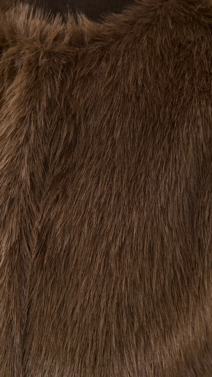 Misa Kira Faux Fur Vest | Thumbnail 6 Misa Kira Faux Fur Vest | Thumbnail 6