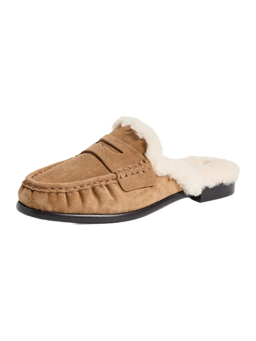 Carter Shearling Mules