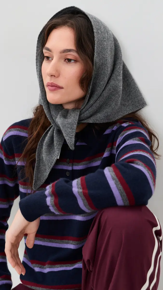 Madewell Jaine Knitted Bandana Scarf | Thumbnail 4 Madewell Jaine Knitted Bandana Scarf | Thumbnail 4