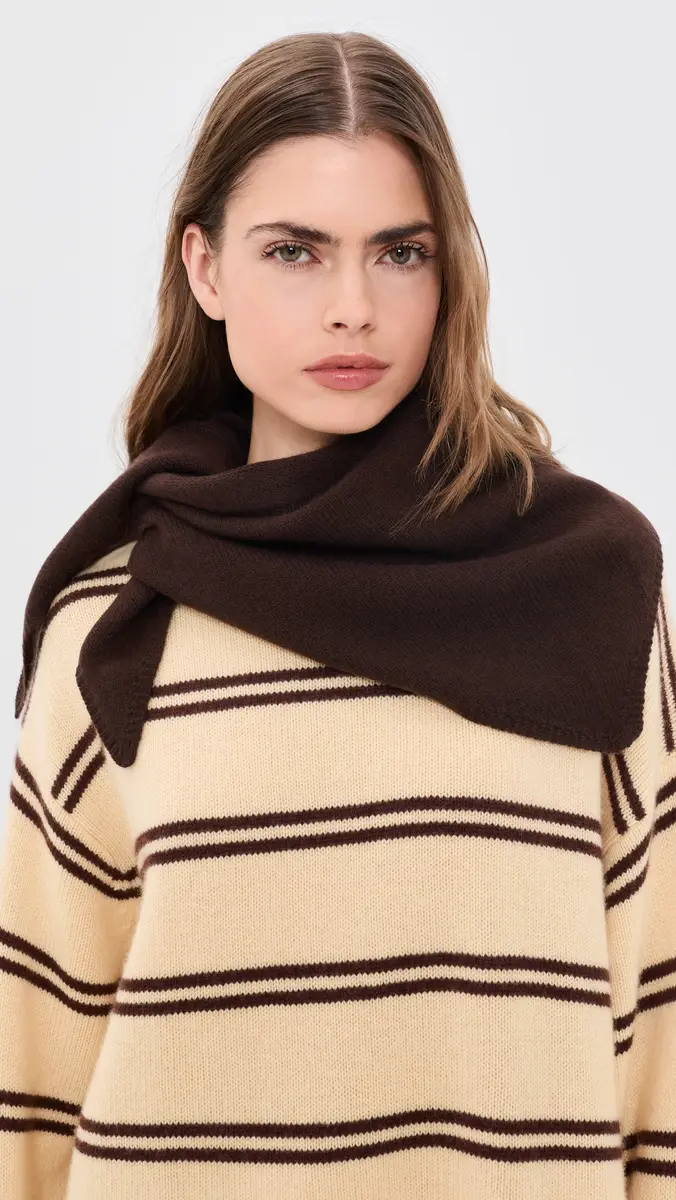 Madewell Jaine Knitted Bandana Scarf | Thumbnail 3 Madewell Jaine Knitted Bandana Scarf | Thumbnail 3