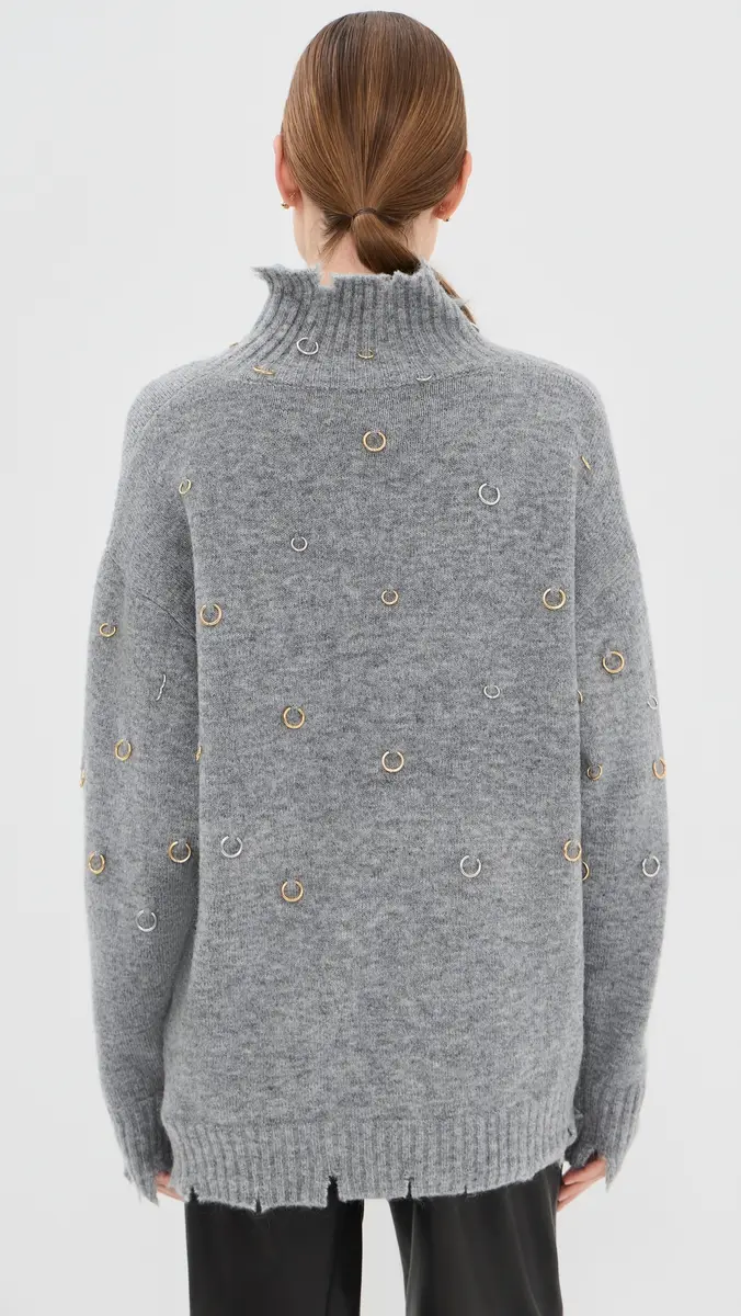 FRENKEN Precious Oversized Turtle Sweater | Thumbnail 3