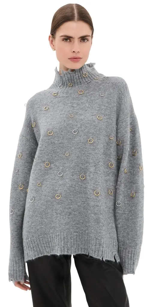 FRENKEN Precious Oversized Turtle Sweater