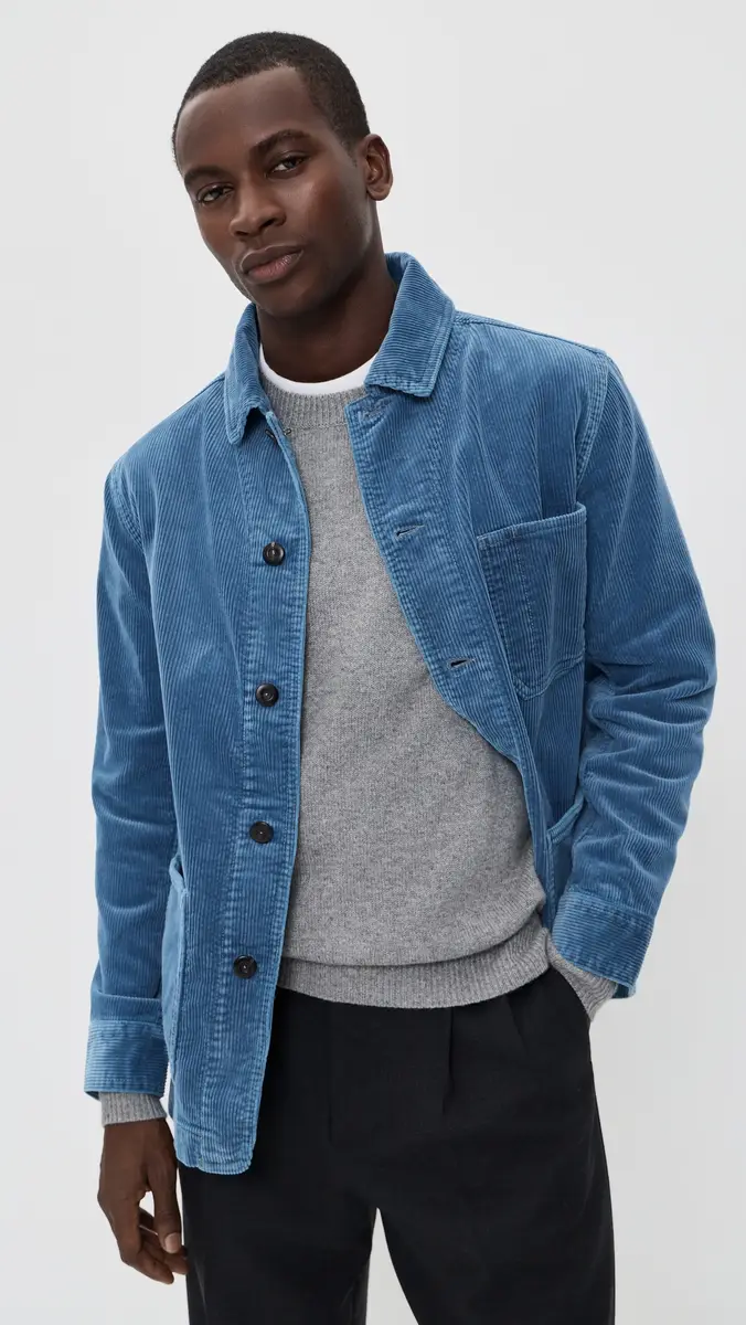 Taylor Stitch The Ojai Jacket In Washed Indigo Corduroy | Thumbnail 2 Taylor Stitch The Ojai Jacket In Washed Indigo Corduroy | Thumbnail 2
