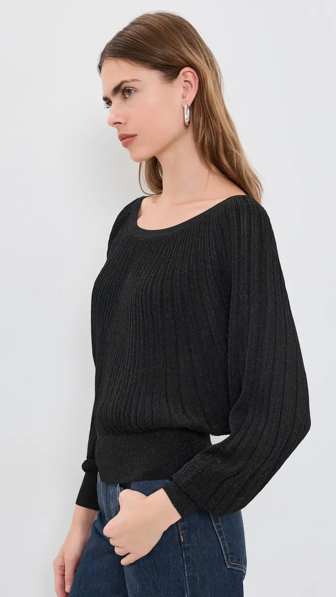 Alice + Olivia Cyril Pleated Pullover | Thumbnail 4 Alice + Olivia Cyril Pleated Pullover | Thumbnail 4
