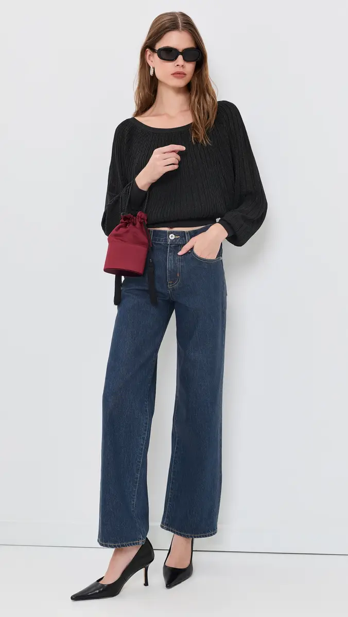 Alice + Olivia Cyril Pleated Pullover | Thumbnail 5 Alice + Olivia Cyril Pleated Pullover | Thumbnail 5
