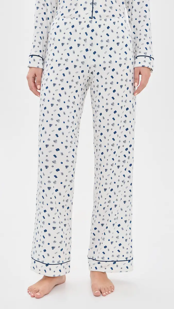 Eberjey Gisele Printed Long Pajama Set | Thumbnail 5 Eberjey Gisele Printed Long Pajama Set | Thumbnail 5