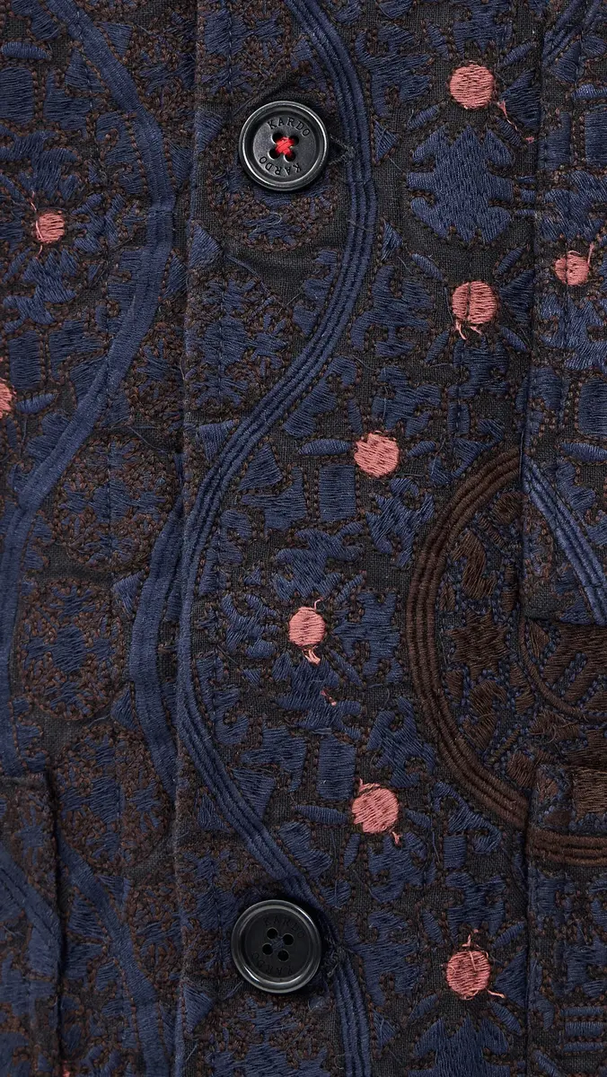 Kardo Bodhi Khadi Cotton Embroidery Jacket | Thumbnail 5 Kardo Bodhi Khadi Cotton Embroidery Jacket | Thumbnail 5