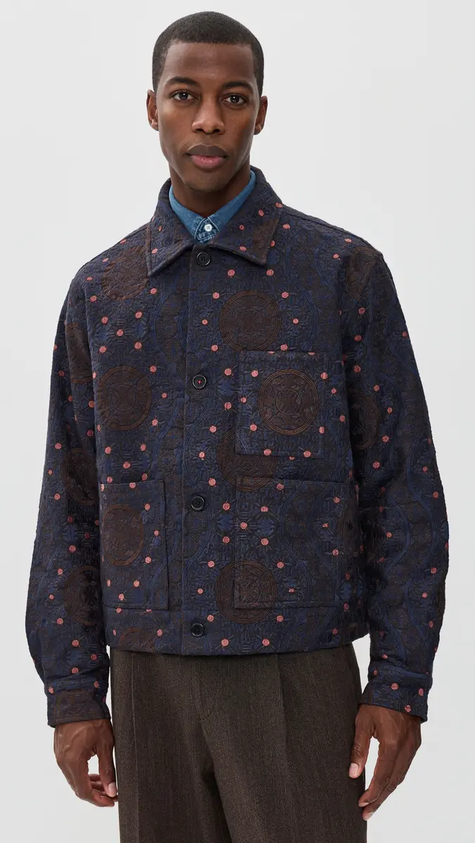 Kardo Bodhi Khadi Cotton Embroidery Jacket | Thumbnail 6 Kardo Bodhi Khadi Cotton Embroidery Jacket | Thumbnail 6