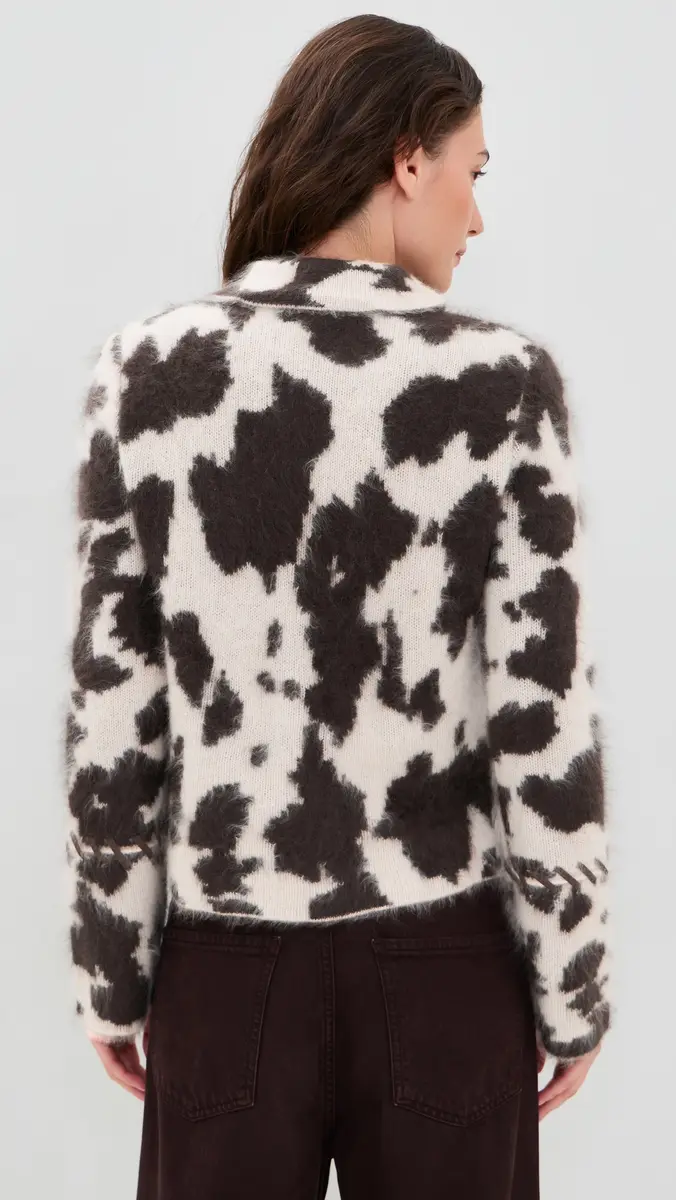 Guest In Residence Grizzly Cowhide Cashmere Jacket | Thumbnail 3 Guest In Residence Grizzly Cowhide Cashmere Jacket | Thumbnail 3
