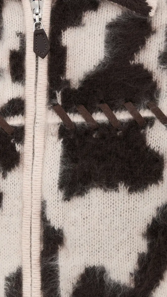 Guest In Residence Grizzly Cowhide Cashmere Jacket | Thumbnail 6 Guest In Residence Grizzly Cowhide Cashmere Jacket | Thumbnail 6