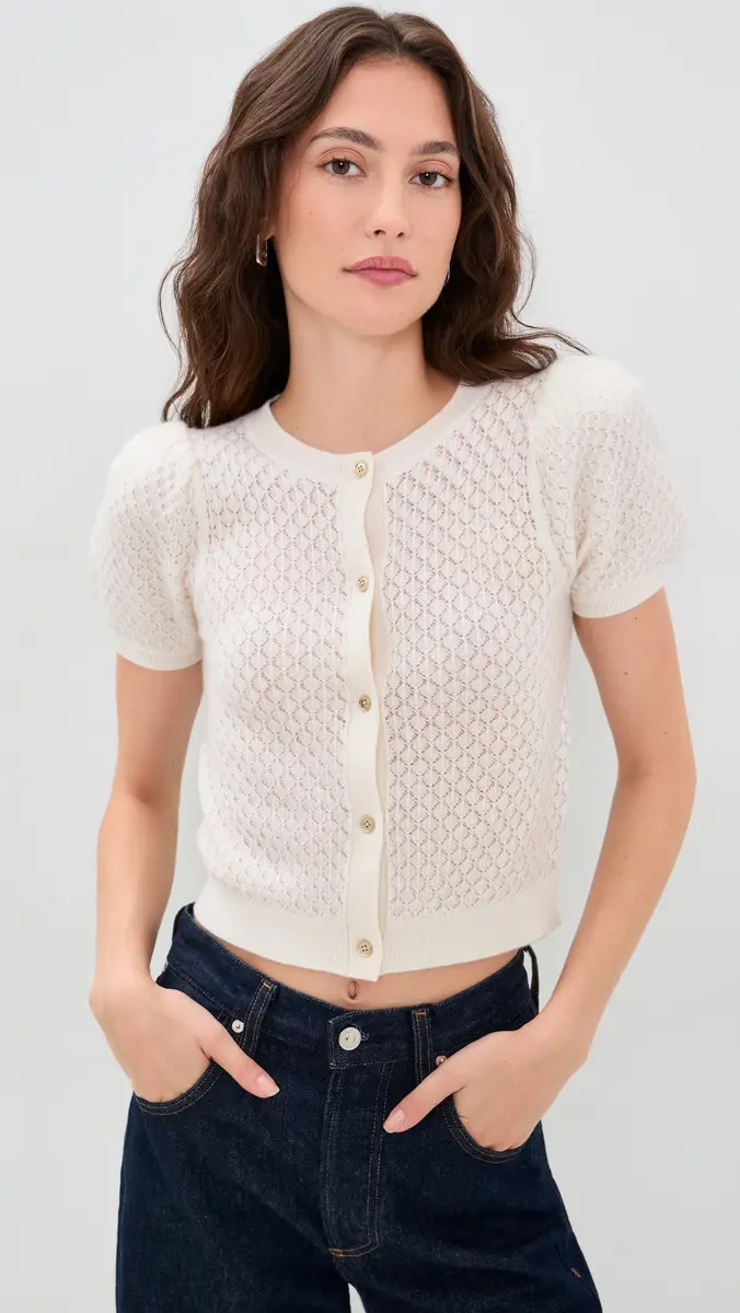 Alice + Olivia Sabine Cashmere Cardigan | Thumbnail 2 Alice + Olivia Sabine Cashmere Cardigan | Thumbnail 2