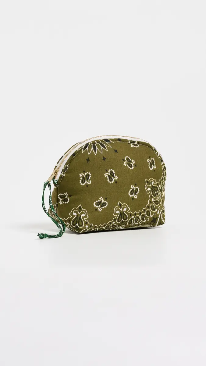 CALL IT BY YOUR NAME Small Clover Bandana Vanity Pouch | Thumbnail 3