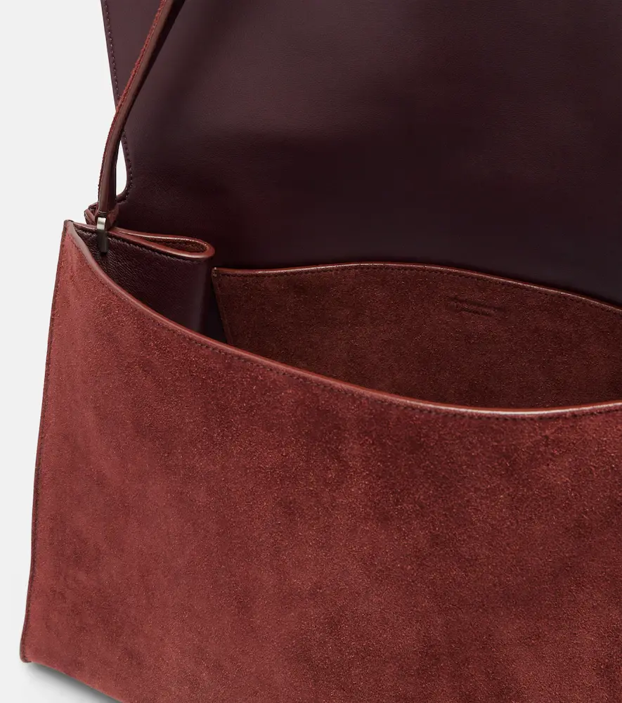 Nour Hammour Amal suede shoulder bag | Thumbnail 2