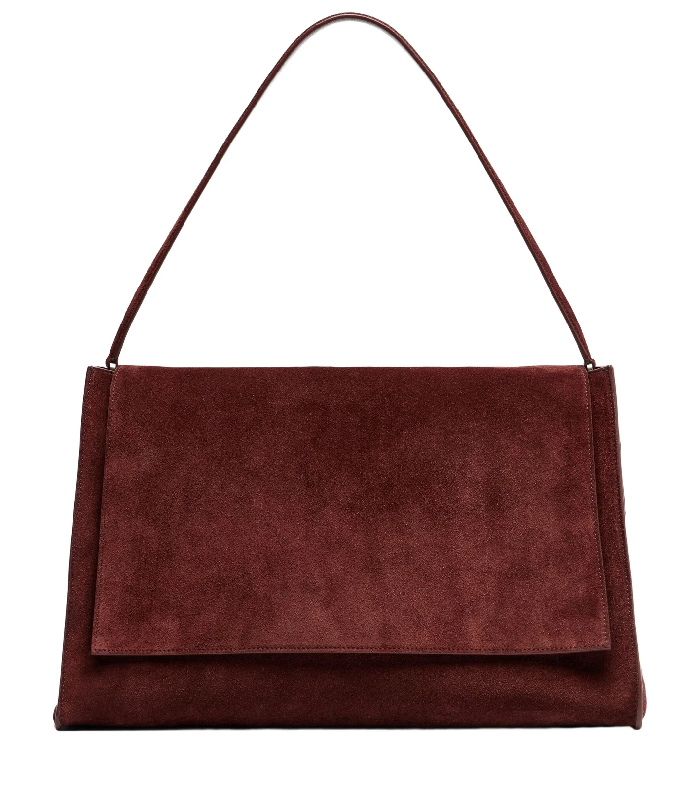 Amal suede shoulder bag