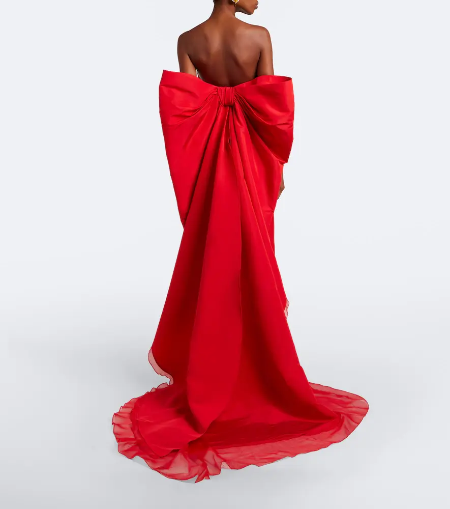 Carolina Herrera Bow-detail bustier gown | Thumbnail 4 Carolina Herrera Bow-detail bustier gown | Thumbnail 4