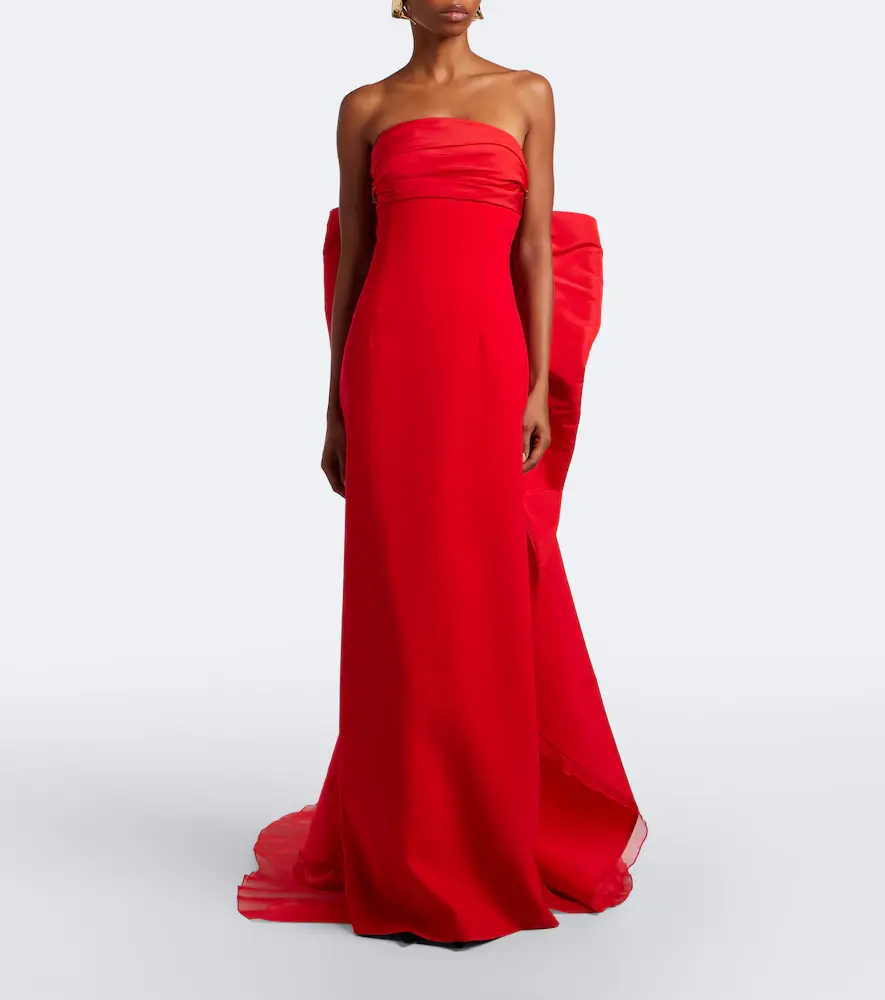 Carolina Herrera Bow-detail bustier gown | Thumbnail 5 Carolina Herrera Bow-detail bustier gown | Thumbnail 5