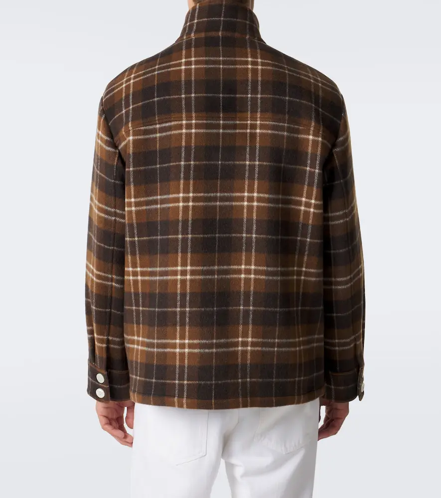UMIT BENAN St. Moritz plaid cashmere overshirt | Thumbnail 3 UMIT BENAN St. Moritz plaid cashmere overshirt | Thumbnail 3