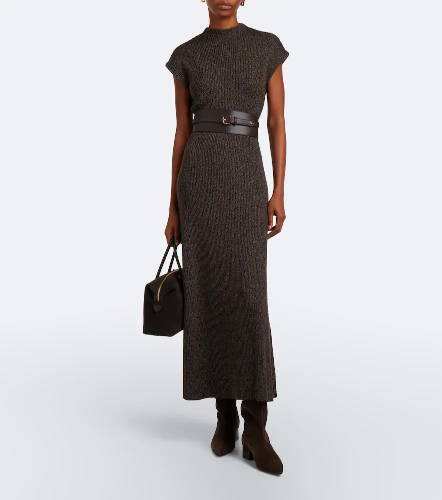 Ralph Lauren Collection Windi silk and wool-blend maxi dress | Thumbnail 2